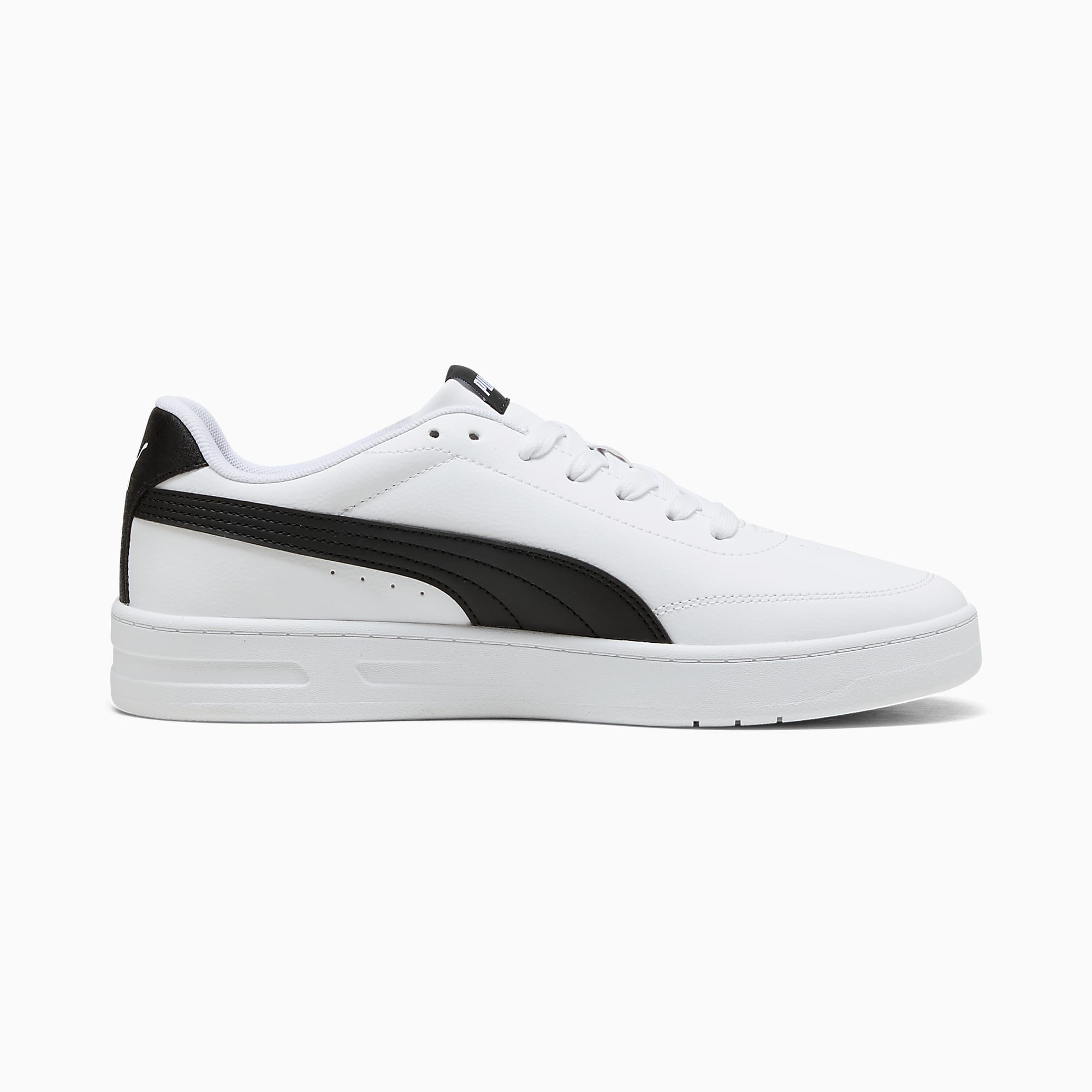 Court CLASSIC Clean UNISEX Ayakkabı - Puma White-Puma Black - 402223_01 - Görsel 5