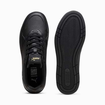 Court CLASSIC Ayakkabı - PUMA Black-PUMA Gold - 395018_02 - Görsel 4