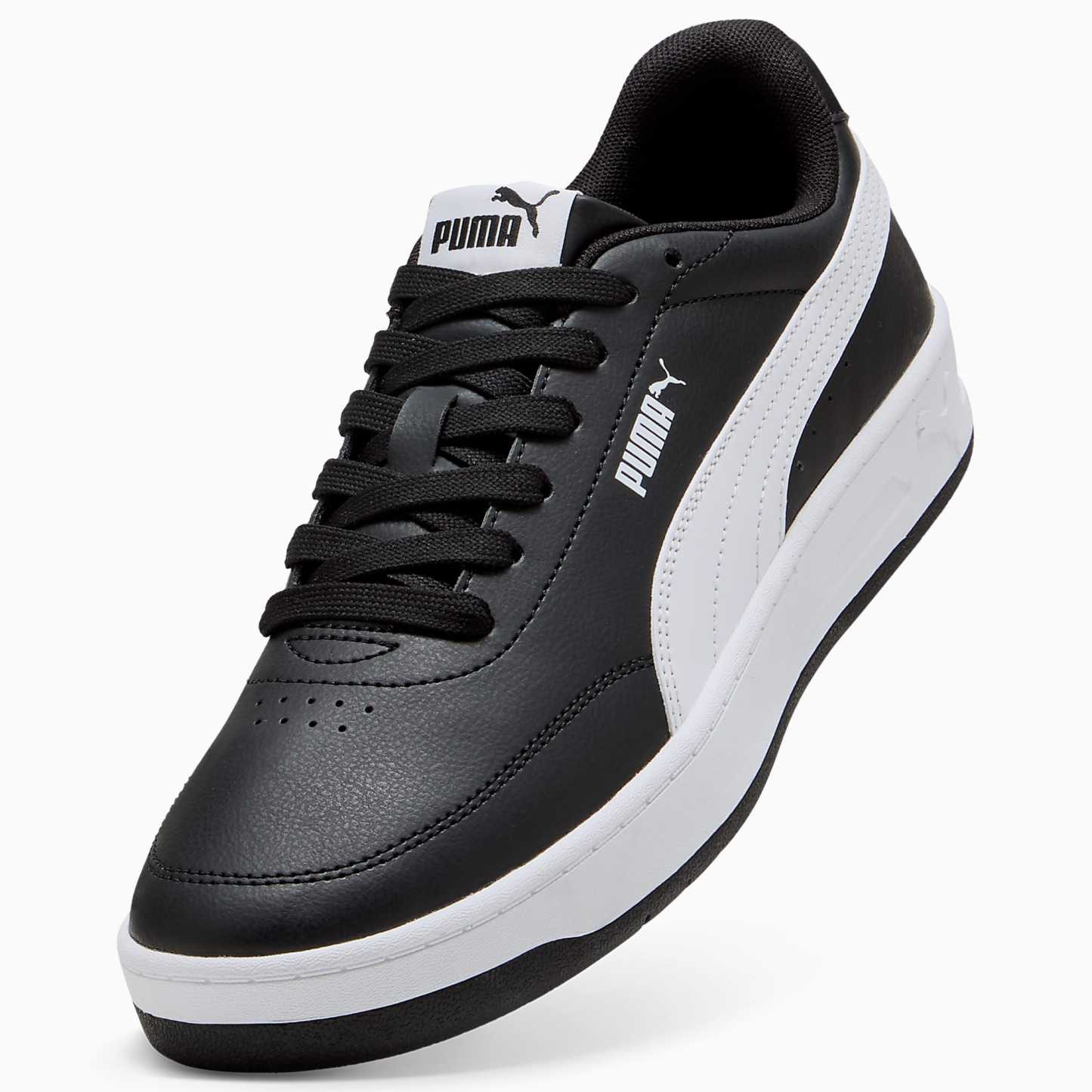 Court CLASSIC Clean UNISEX Ayakkabı - Puma Black-Puma White - 402223_14 - Görsel 6