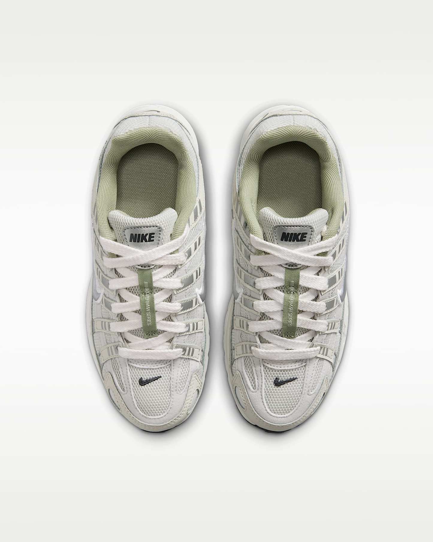 Nike P-6000 Genç Çocuk Ayakkabısı - Platinum Tint/Sail/Anthracite/Metallic Silver