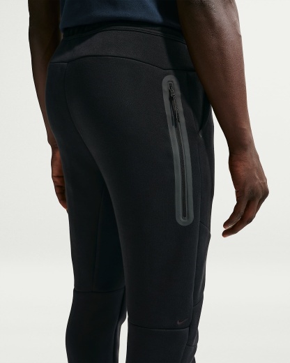 Nike Tech Fleece Erkek Jogger'ı - Siyah/Siyah