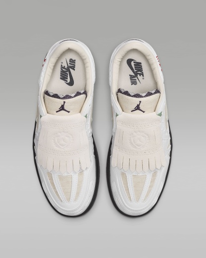Air Jordan 1 Low Method of Make Kadın Ayakkabısı - Light Orewood Brown/Siyah/Steam/Beyaz