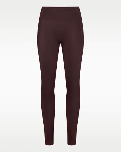 NikeSKIMS Satin Shine Yüksek Belli Dikişsiz 66 cm Kadın Taytı - NSKM Phoenix/NSKM Phoenix