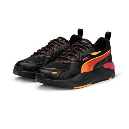 GALATASARAY X-RAY Ayakkabı - PUMA Black-Intense Orange-Red Rhythm - 406815_01 - Görsel 2