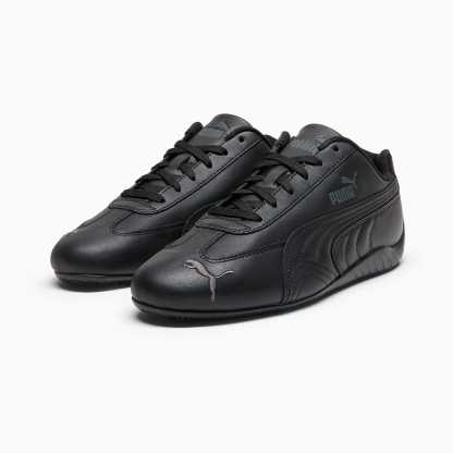 Speedcat UNISEX Deri Ayakkabı - PUMA Black-Shadow Gray - 405449_01 - Görsel 4