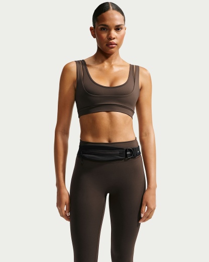 NikeSKIMS Kadın Bel Çantası - NSKM Obsidian/Gümüş Rengi