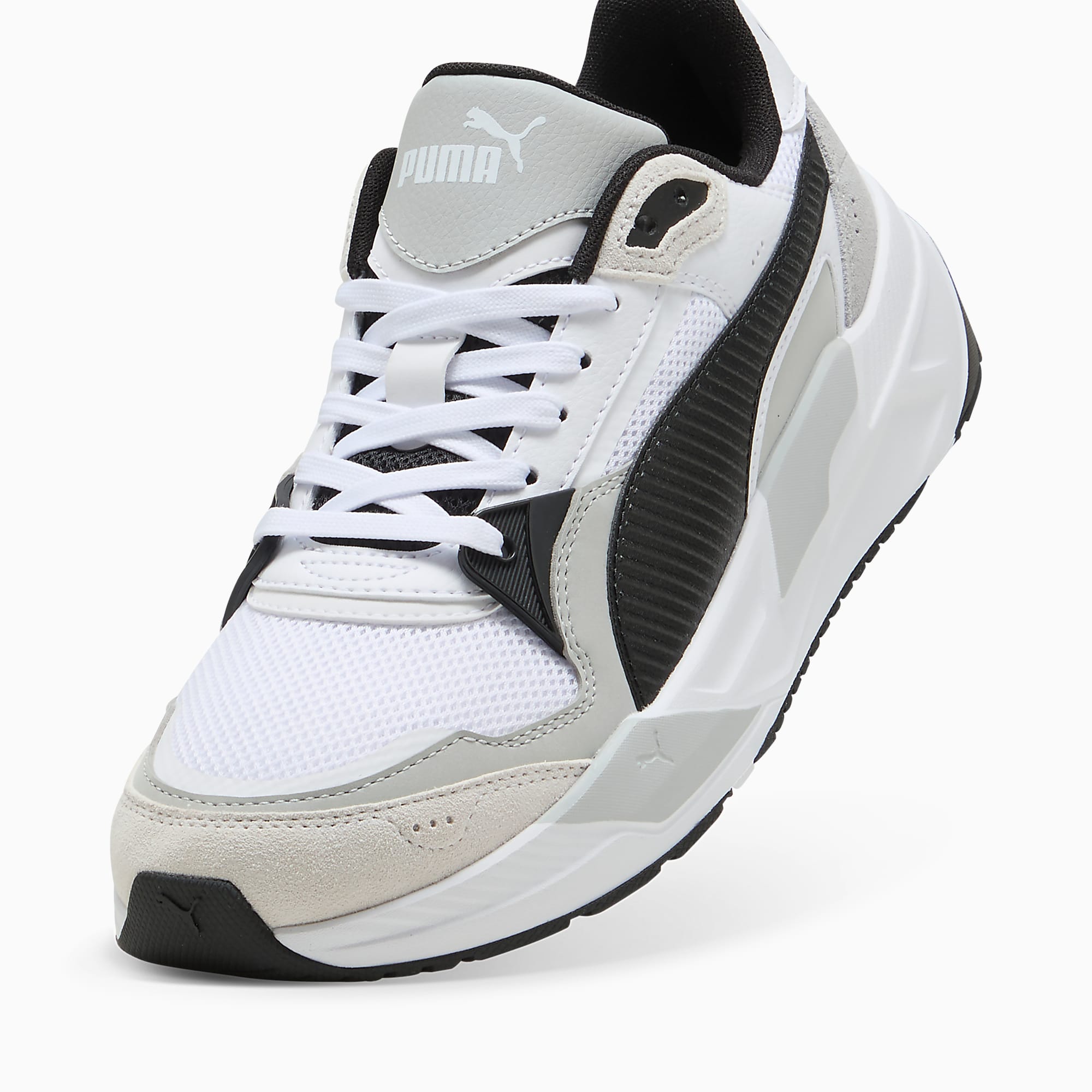 TRINITY 2 UNISEX Spor Ayakkabı - PUMA White-PUMA Black-Cool Light Gray - 400230_01 - Görsel 6