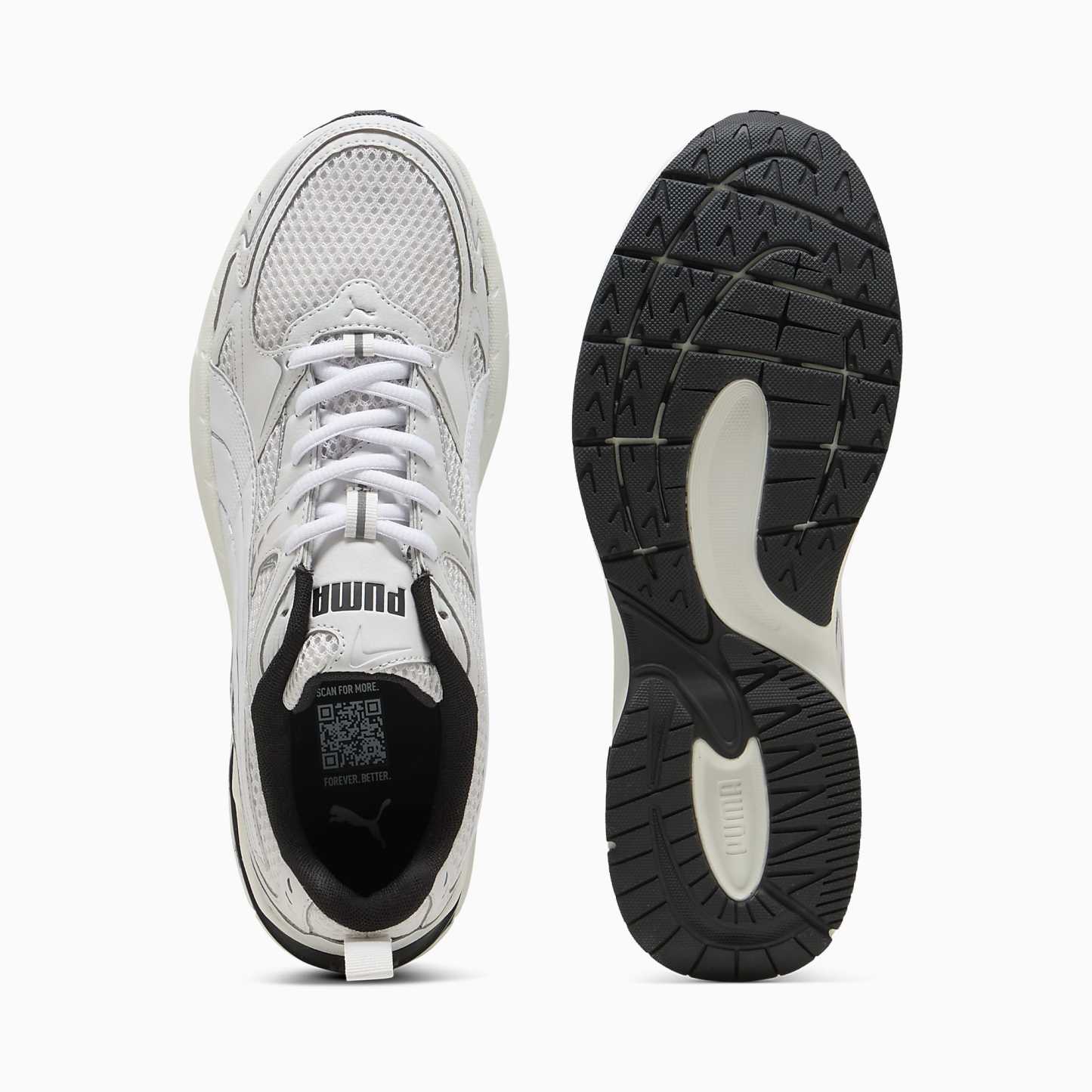 MILENIO Tech 2000 UNISEX Ayakkabı - Feather Gray-PUMA White-PUMA Silver - 402625_15 - Görsel 4