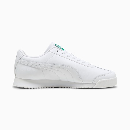 Roma 24 UNISEX Ayakkabı - PUMA White-Archive Green - 396868_03 - Görsel 5