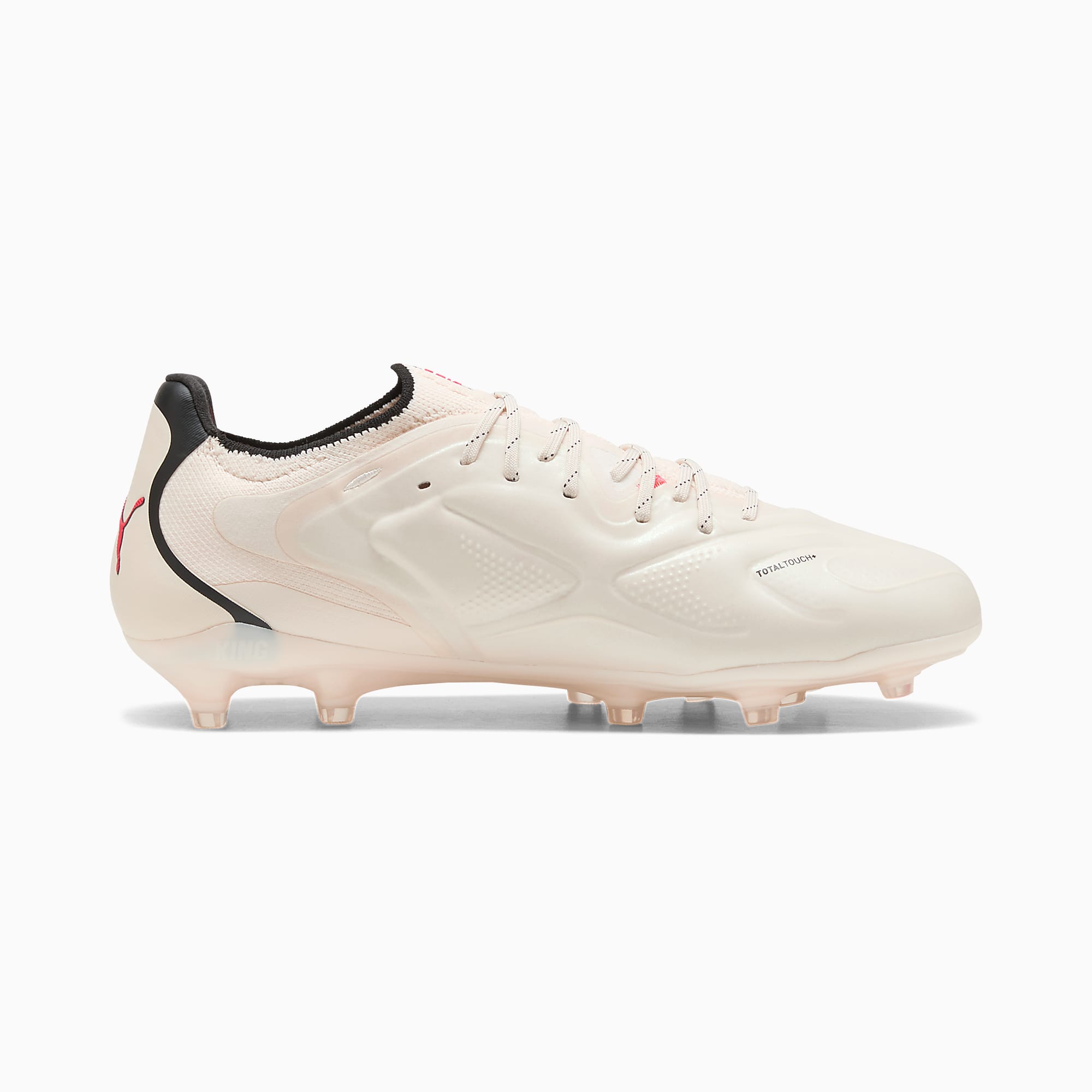 KING 20 ULTIMATE FG/AG UNISEX Krampon - Sugared Almond-PUMA Black-Ultra Red - 109345_01 - Görsel 7