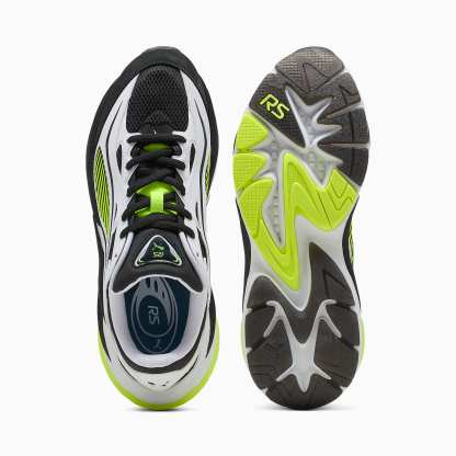 RS Surge UNISEX Ayakkabı - Puma Black-Puma White - 402916_05 - Görsel 4