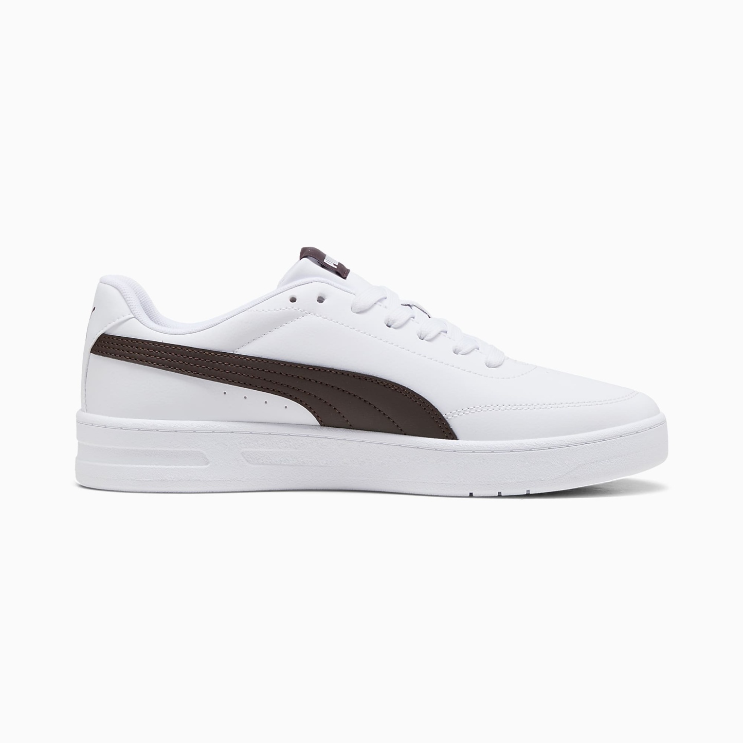Court CLASSIC Clean UNISEX Ayakkabı - PUMA White-Chocolate Fondue - 402223_21 - Görsel 5