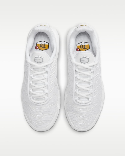 Nike Air Max Plus Kadın Ayakkabısı - Beyaz/Pure Platinum/Beyaz