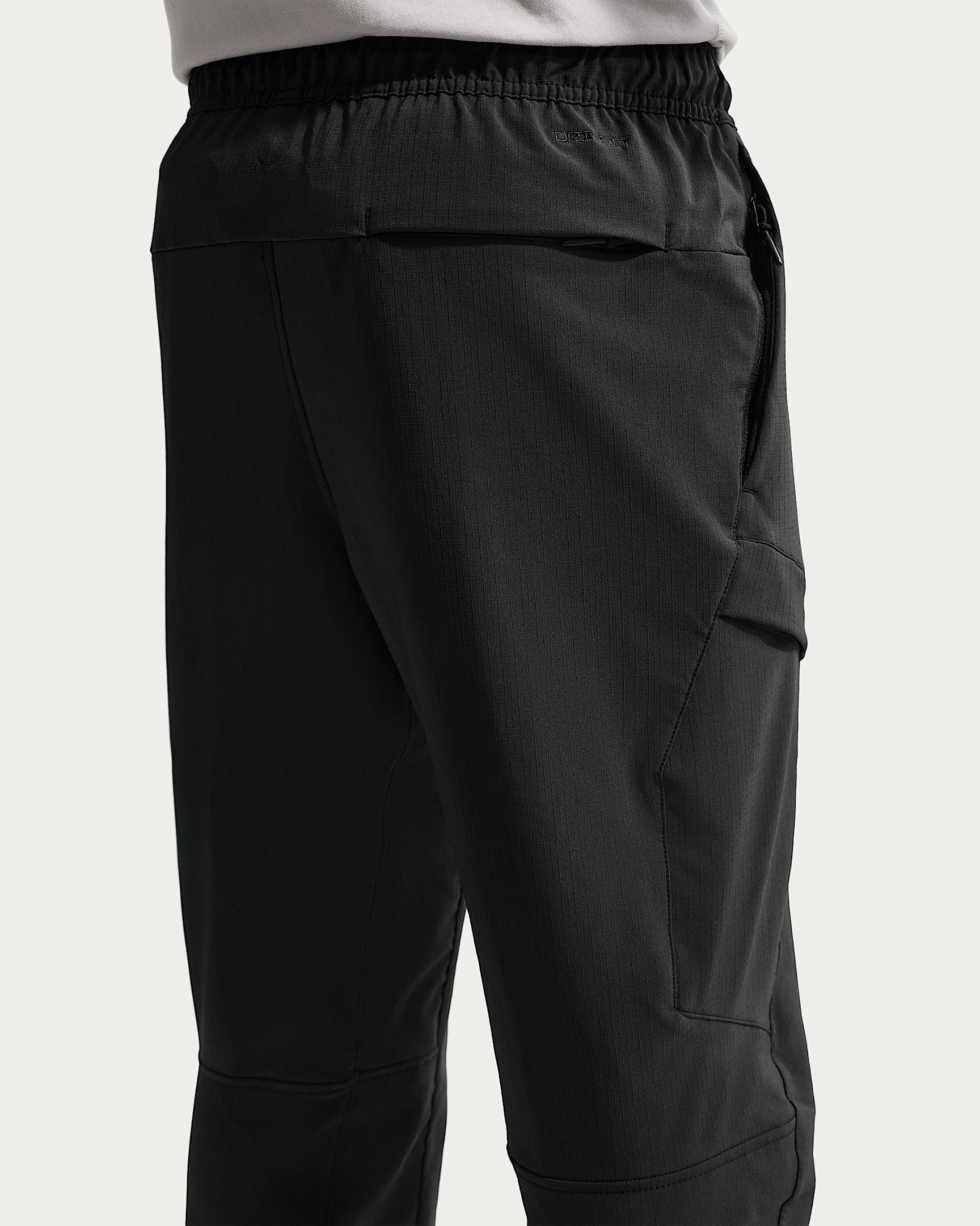 Nike Unlimited Dri-FIT Çok Yönlü Erkek Kargo Eşofman Altı - Siyah/Siyah/Siyah