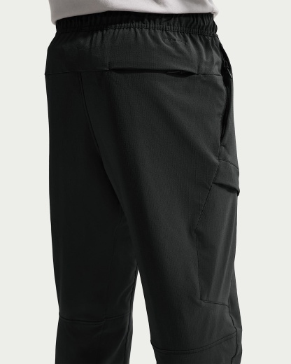 Nike Unlimited Dri-FIT Çok Yönlü Erkek Kargo Eşofman Altı - Siyah/Siyah/Siyah