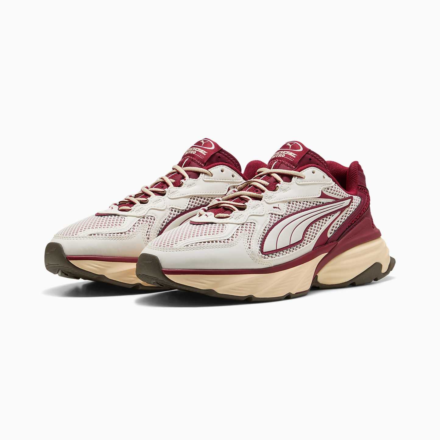 PUMA Fade UNISEX Ayakkabı - Warm White-Garnet Glow - 406203_24 - Görsel 2