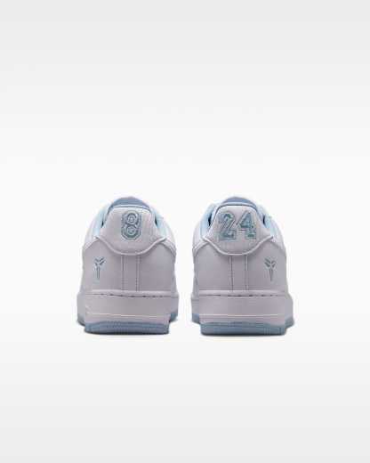 Kobe Air Force 1 Low Erkek Ayakkabısı - Beyaz/Armory Blue