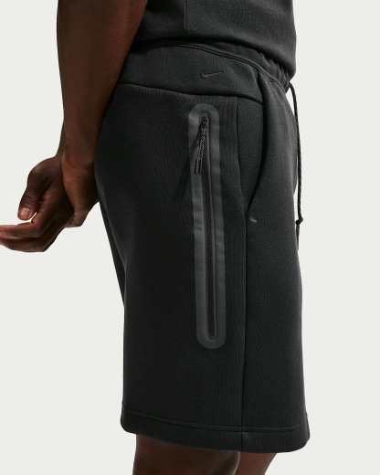 Nike Tech Fleece Erkek Şortu - Siyah/Siyah