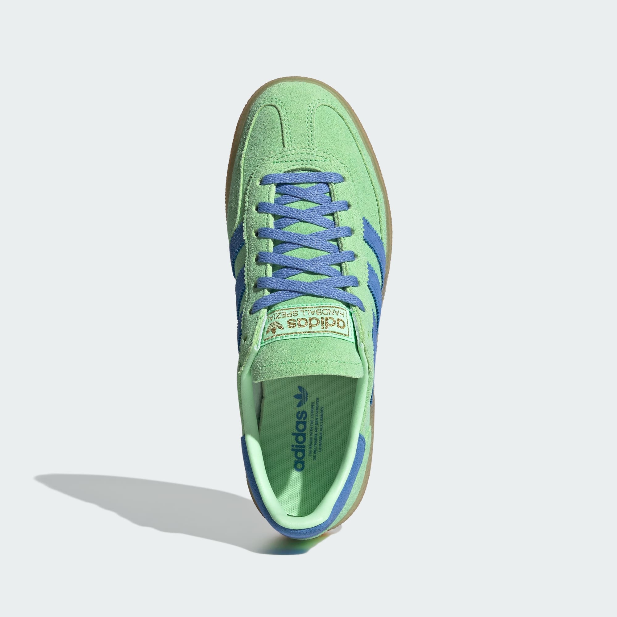 Handball Spezial Ayakkabı - Lime Burst / Blue Fusion / Gum - JR3618 - Görsel 2