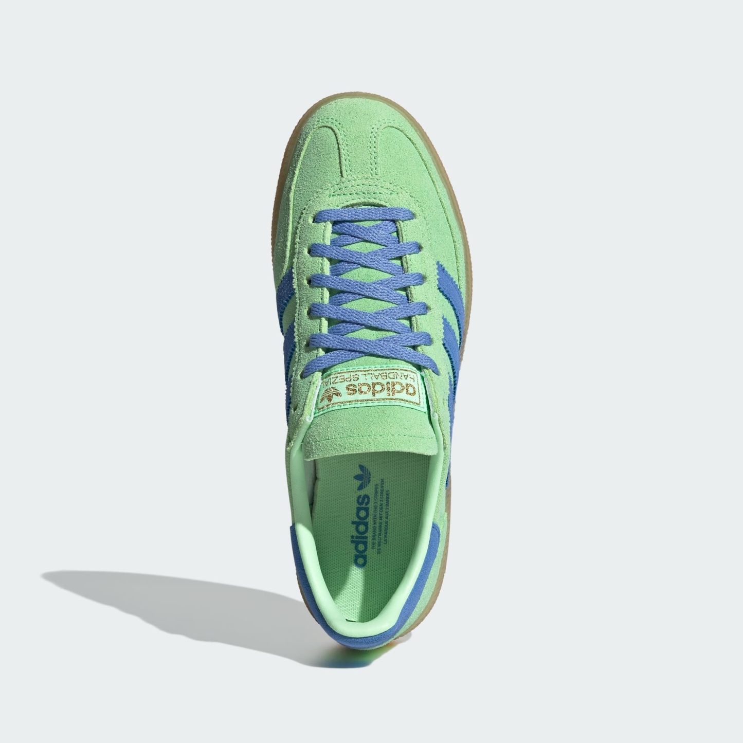 Handball Spezial Ayakkabı - Lime Burst / Blue Fusion / Gum - JR3618 - Görsel 2