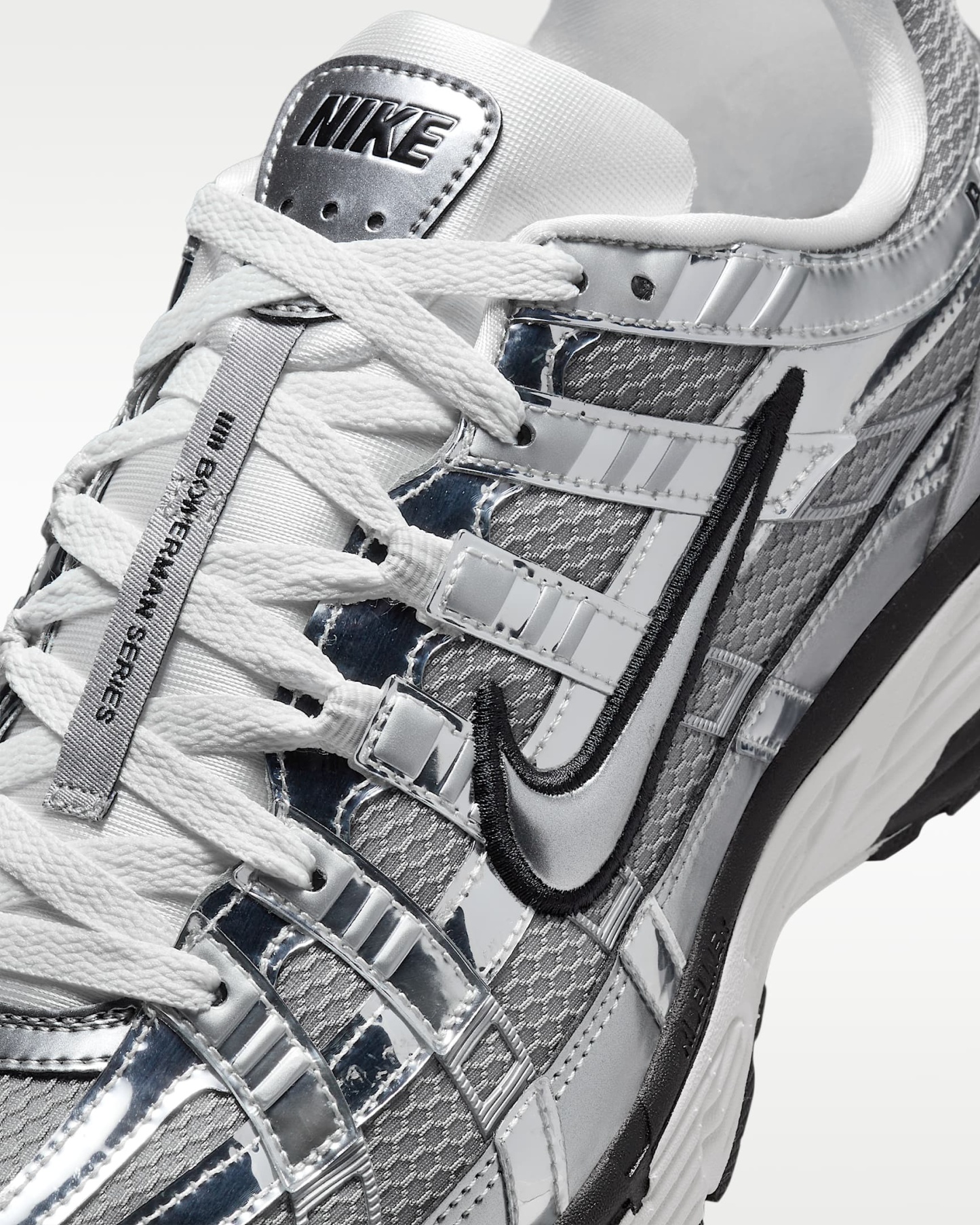 Nike P-6000 Ayakkabı - Metallic Silver/Sail/Siyah/Metallic Silver