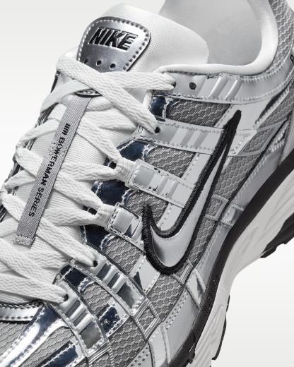 Nike P-6000 Ayakkabı - Metallic Silver/Sail/Siyah/Metallic Silver