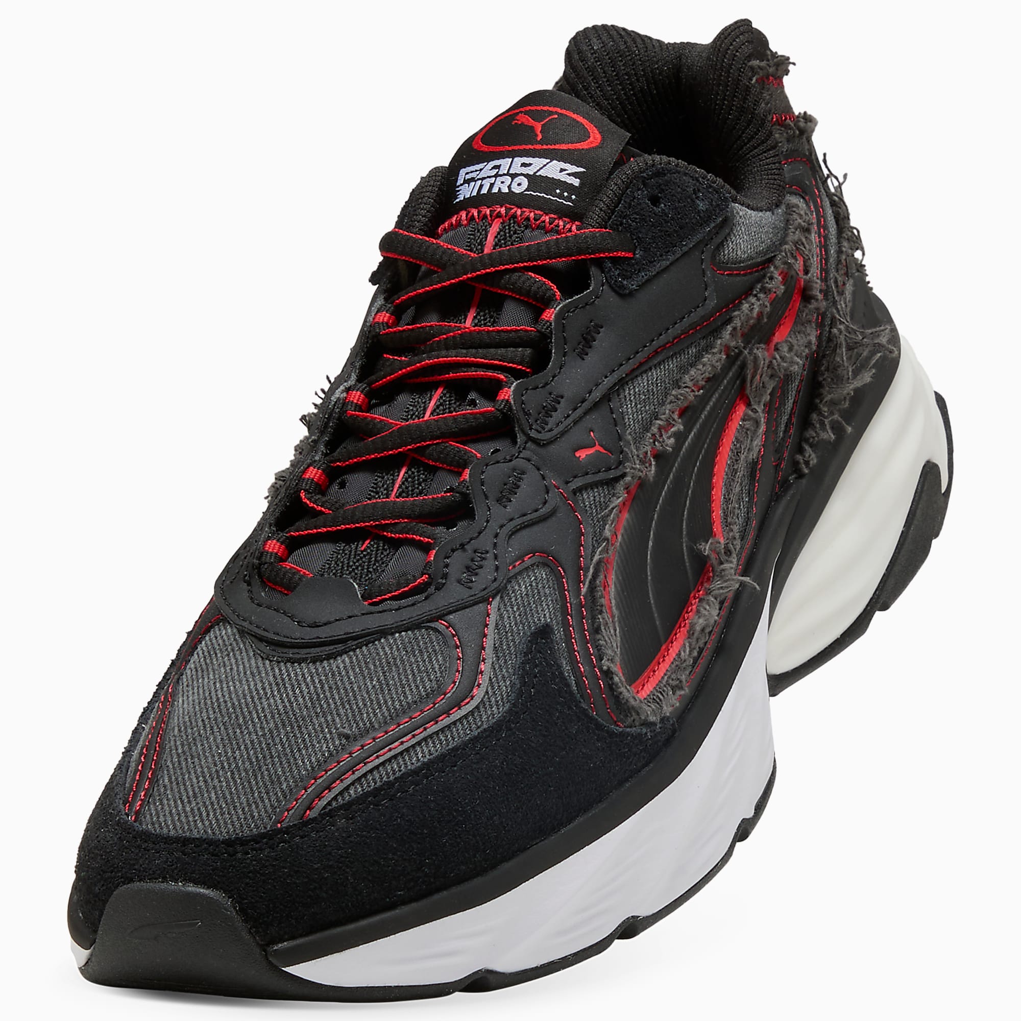 F1® Fade NITRO UNISEX Ayakkabı - PUMA Black-Pop Red - 309386_01 - Görsel 8