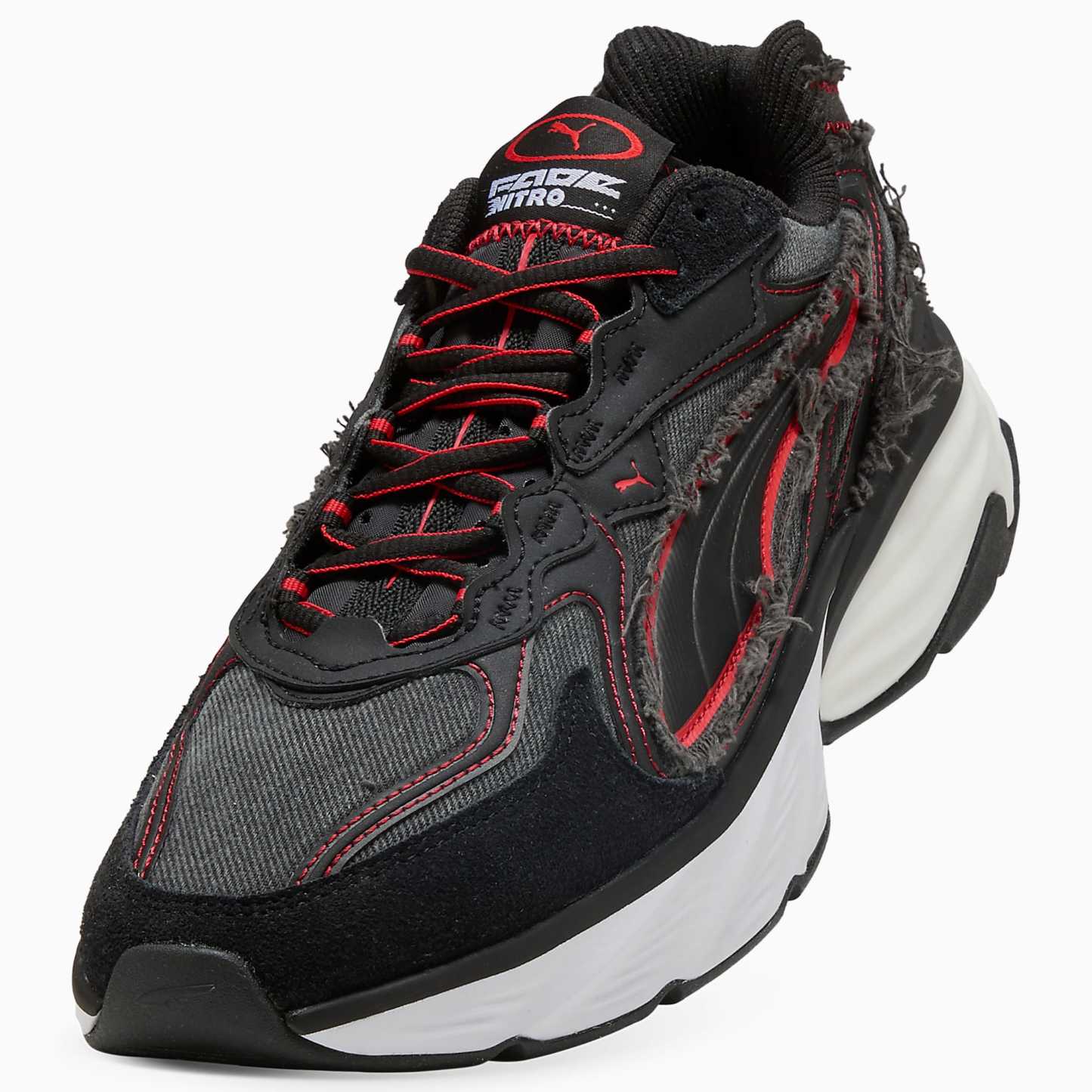 F1® Fade NITRO UNISEX Ayakkabı - PUMA Black-Pop Red - 309386_01 - Görsel 8