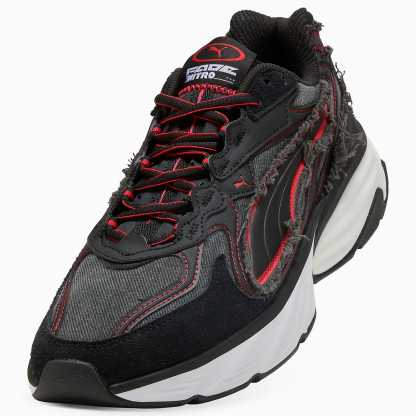 F1® Fade NITRO UNISEX Ayakkabı - PUMA Black-Pop Red - 309386_01 - Görsel 8