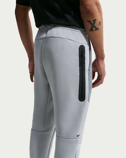 Nike Tech Fleece Erkek Jogger'ı - Light Smoke Grey/Cool Grey/Volt