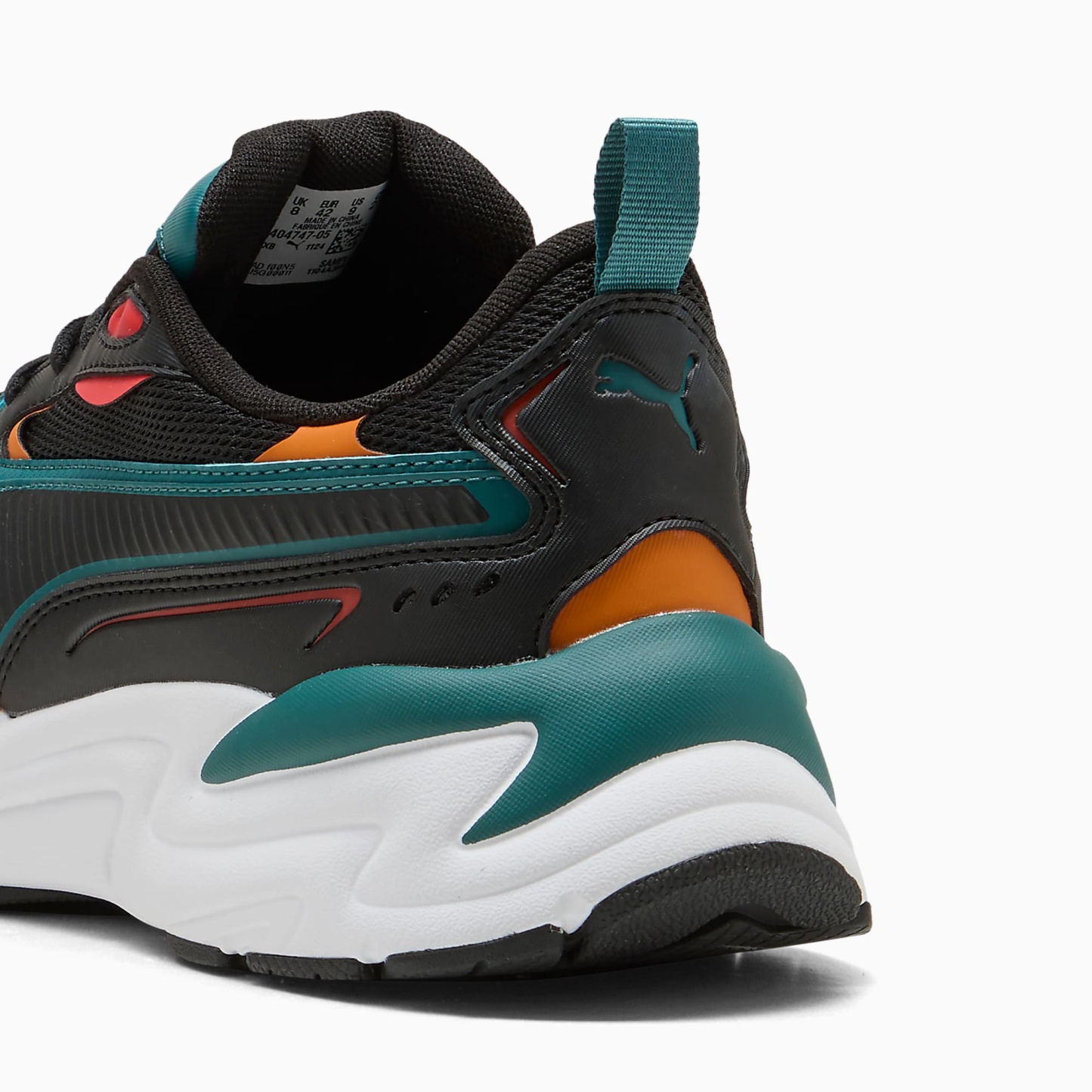 X-Ray 4 UNISEX Ayakkabı - Emerald Ice-PUMA Black-Vermillion - 404747_05 - Görsel 3