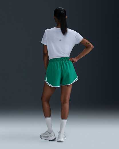 Nike Tempo Dri-FIT Kısa Kollu Kadın Koşu Üstü - Beyaz