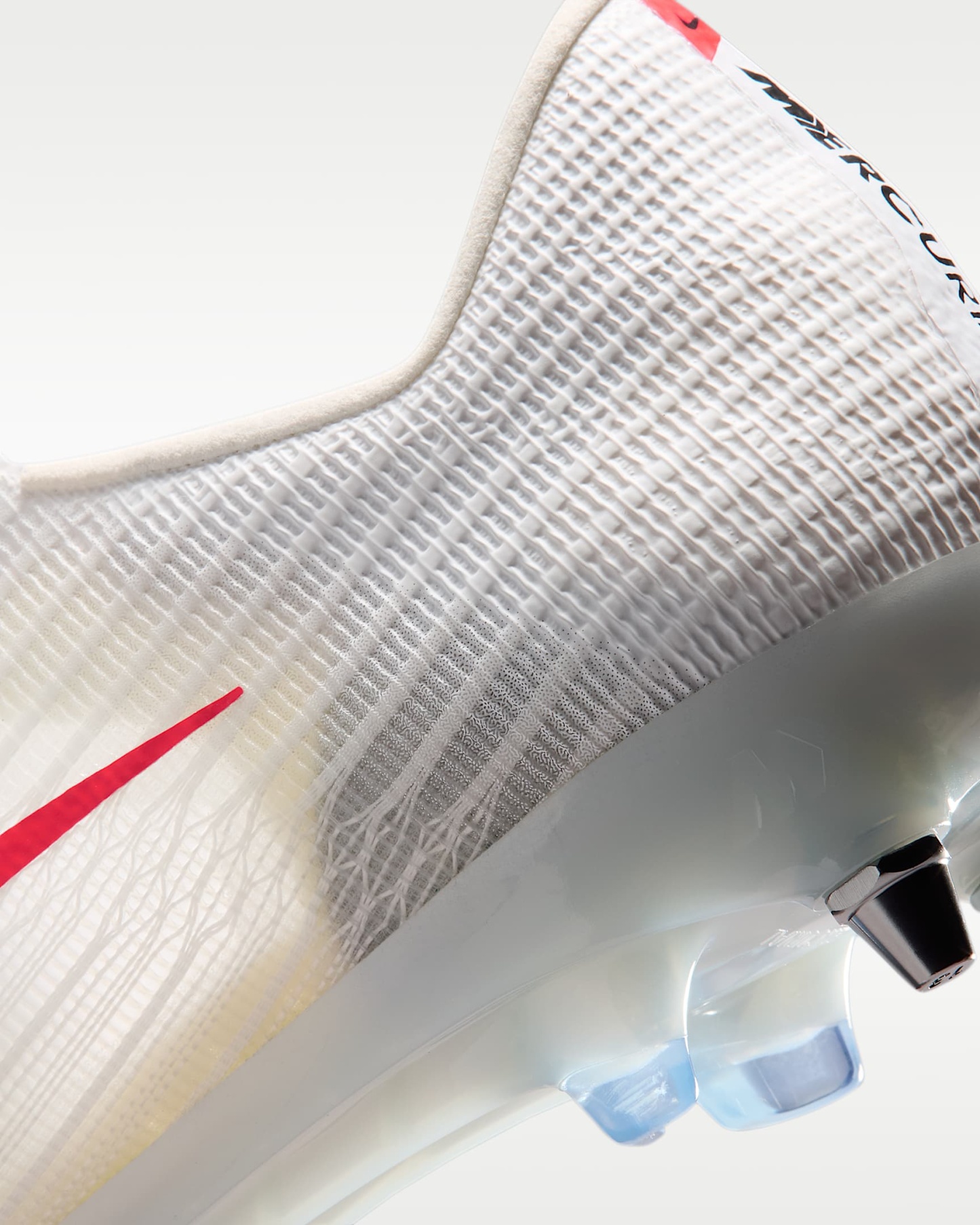 Nike Mercurial Superfly 11 Elite Düşük Bilekli Yumuşak Zemin Kramponu - Beyaz/Bright Crimson/Blur