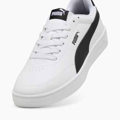 Court CLASSIC Clean UNISEX Ayakkabı - Puma White-Puma Black - 402223_01 - Görsel 6