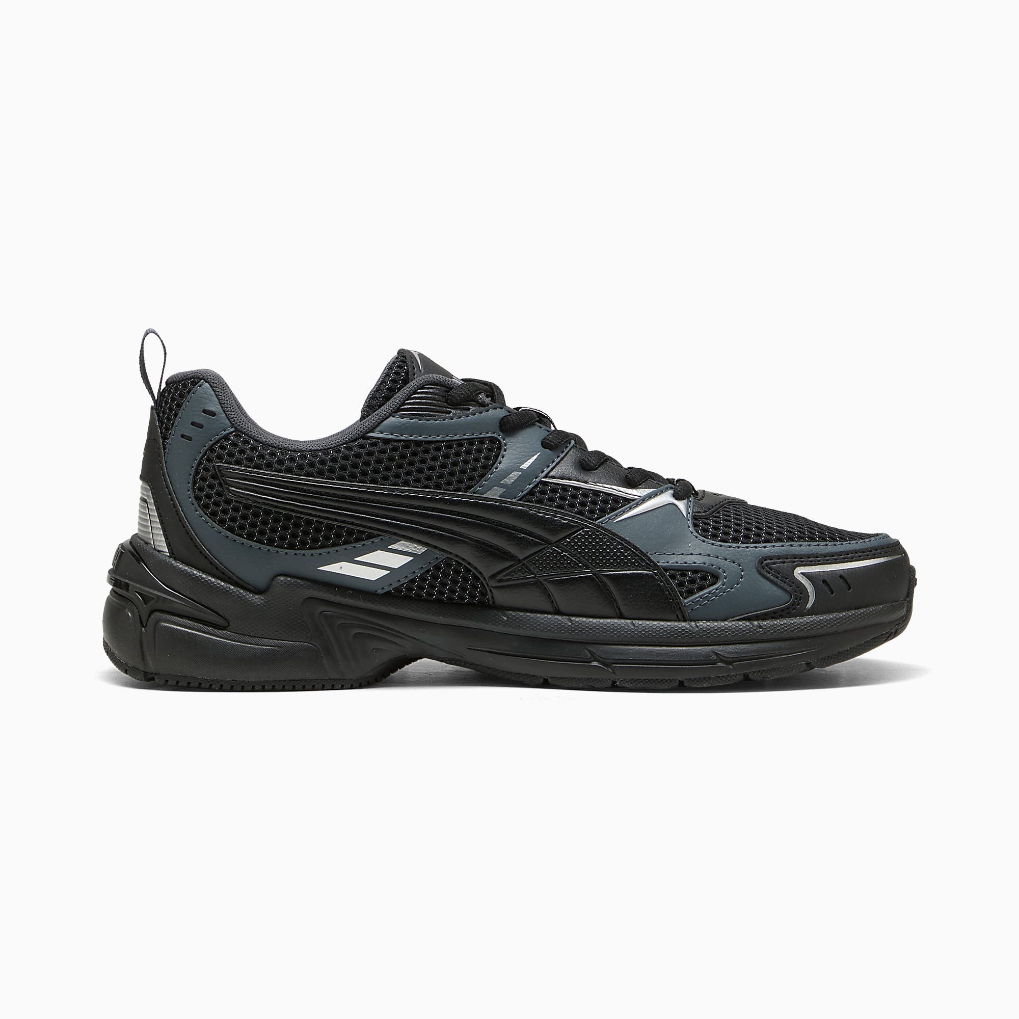 MILENIO Tech 2000 UNISEX Ayakkabı - PUMA Black-Strong Gray-PUMA Silver - 404914_01 - Görsel 5