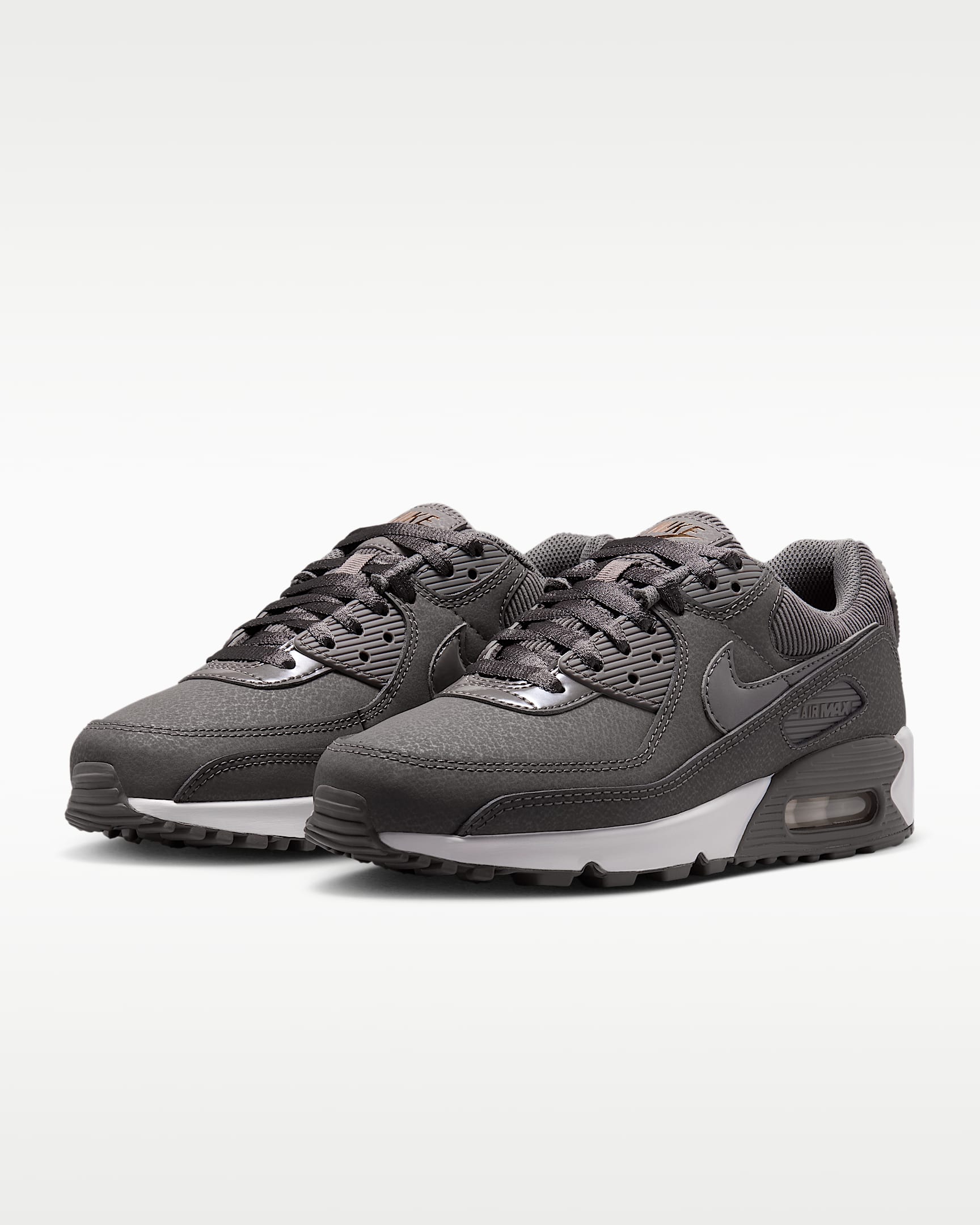 Nike Air Max 90 Kadın Ayakkabısı - Cave Stone/Dark Beetroot/Summit White/Cave Stone