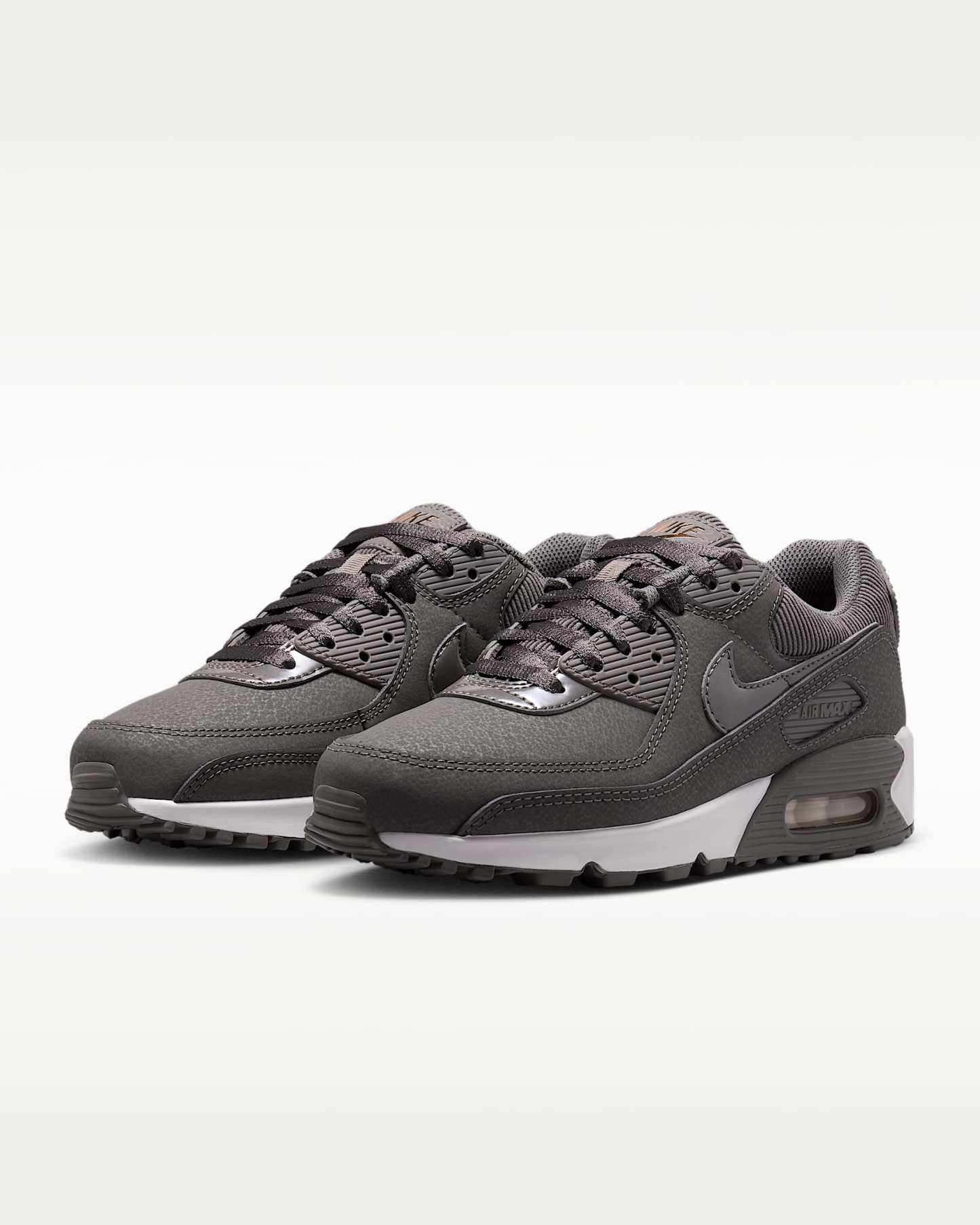 Nike Air Max 90 Kadın Ayakkabısı - Cave Stone/Dark Beetroot/Summit White/Cave Stone