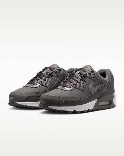 Nike Air Max 90 Kadın Ayakkabısı - Cave Stone/Dark Beetroot/Summit White/Cave Stone