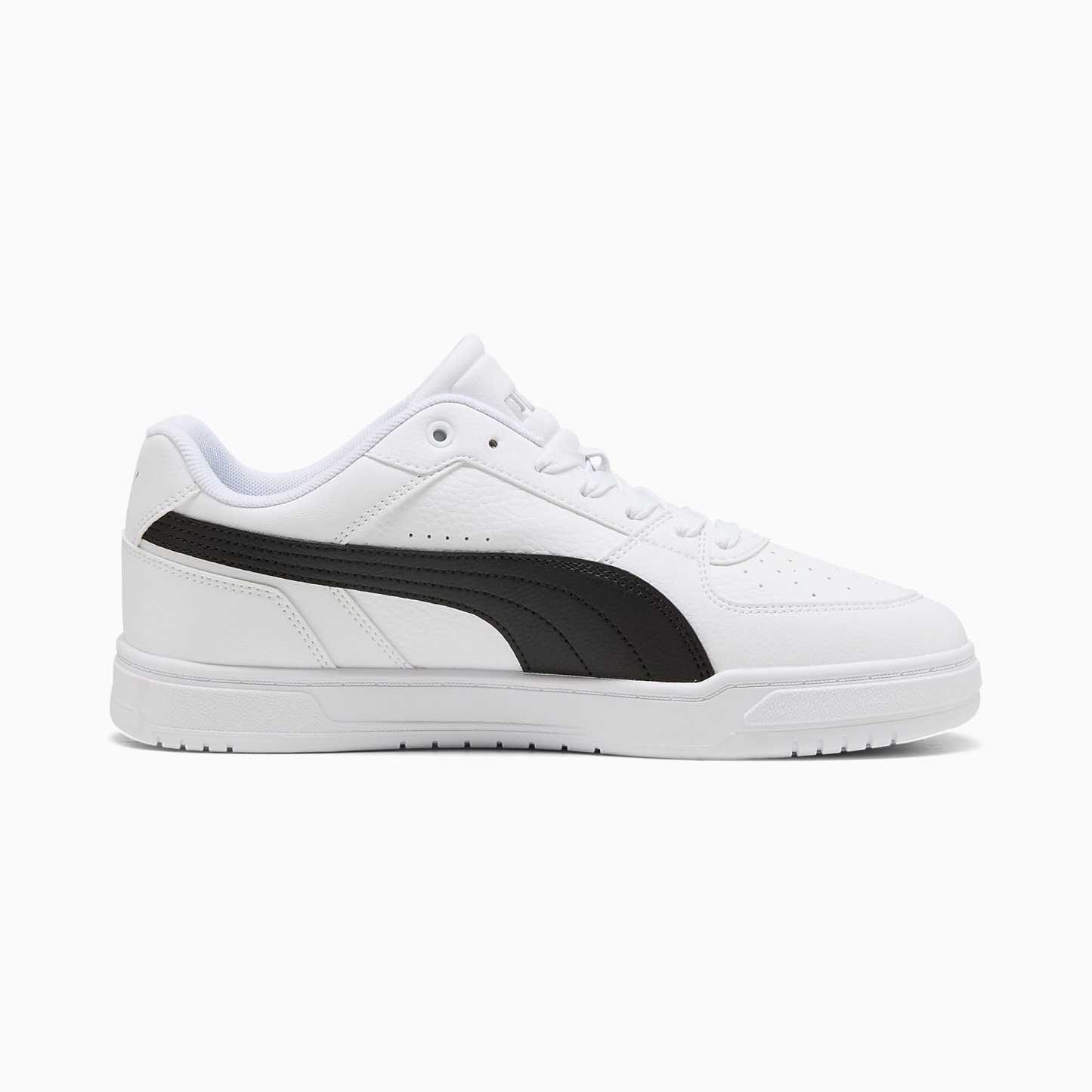 PUMA Caven UNISEX Ayakkabı - Puma White-Puma Black-Puma Silver - 409170_04 - Görsel 5