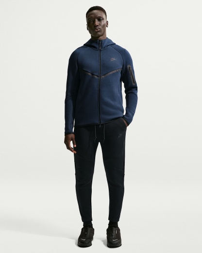Nike Tech Fleece Erkek Jogger'ı - Siyah/Siyah