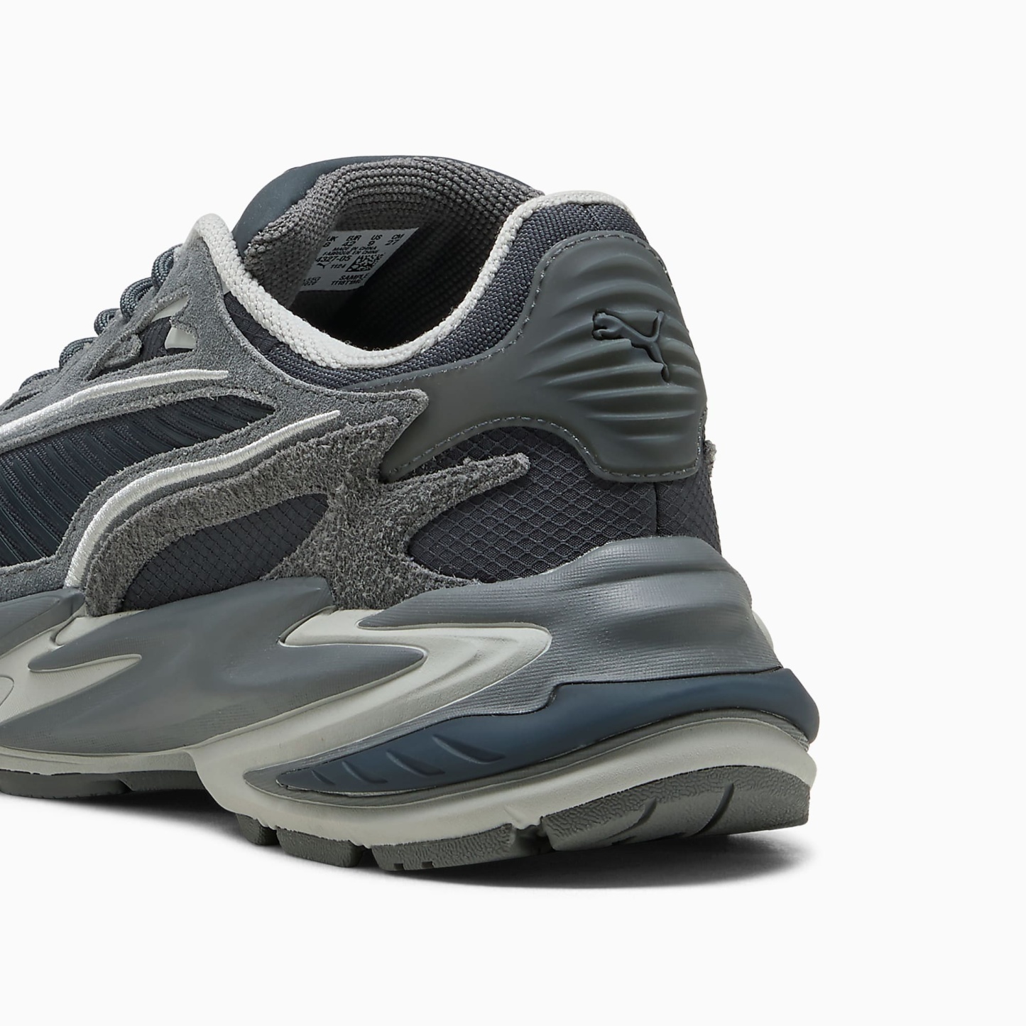 RS Surge HAIRY Suede UNISEX Ayakkabı - Strong Gray-Cool Dark Gray - 404327_05 - Görsel 3