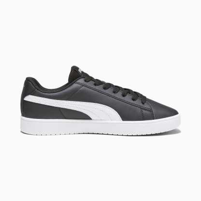 PUMA RICKIE CLASSIC Ayakkabı - PUMA Black-PUMA White-Cool Light Gray - 394251_06 - Görsel 5