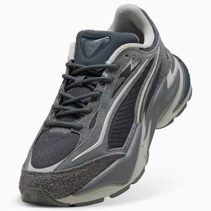 RS Surge HAIRY Suede UNISEX Ayakkabı - Strong Gray-Cool Dark Gray - 404327_05 - Görsel 6