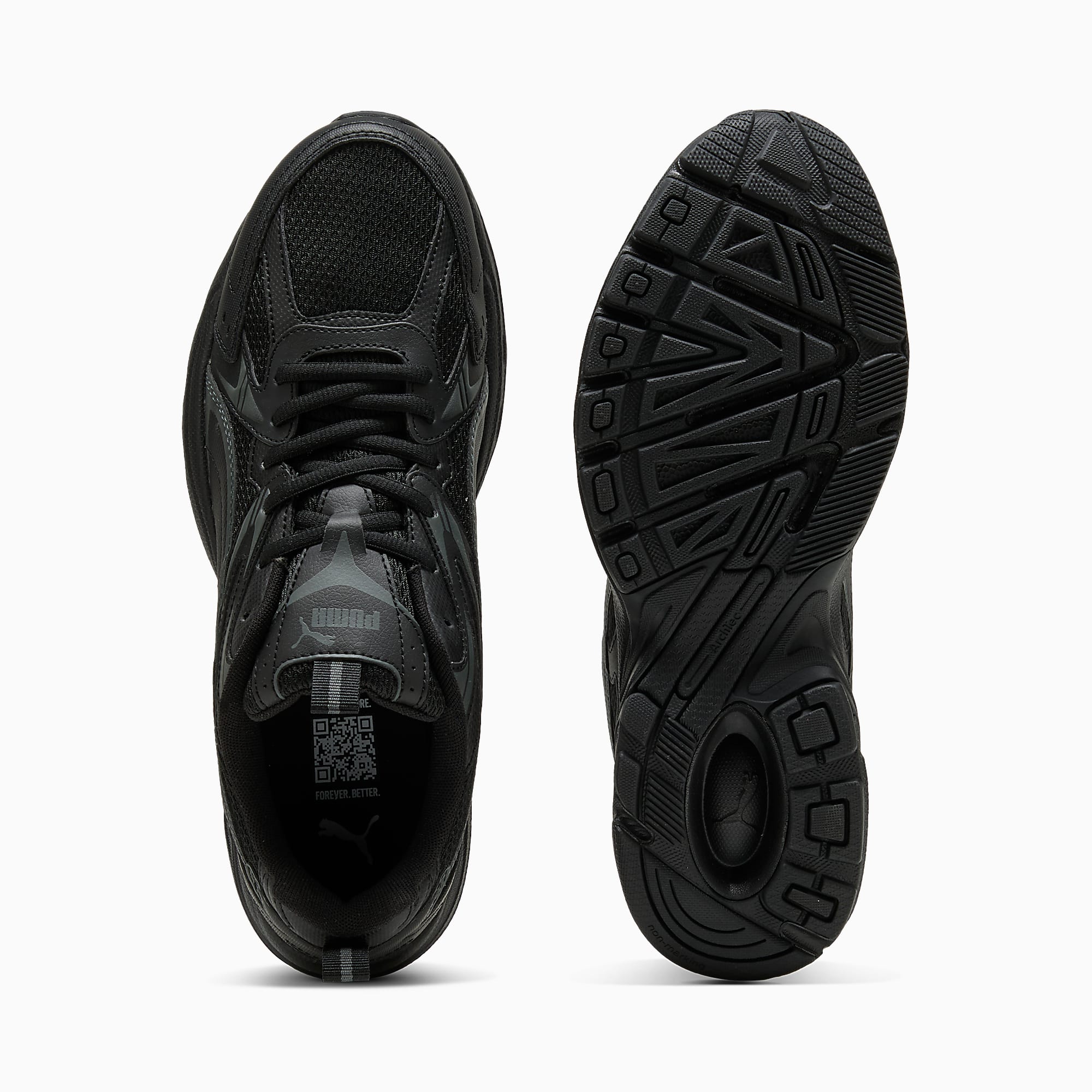 MILENIO Tech UNISEX Ayakkabı - PUMA Black-Shadow Gray - 402623_02 - Görsel 4