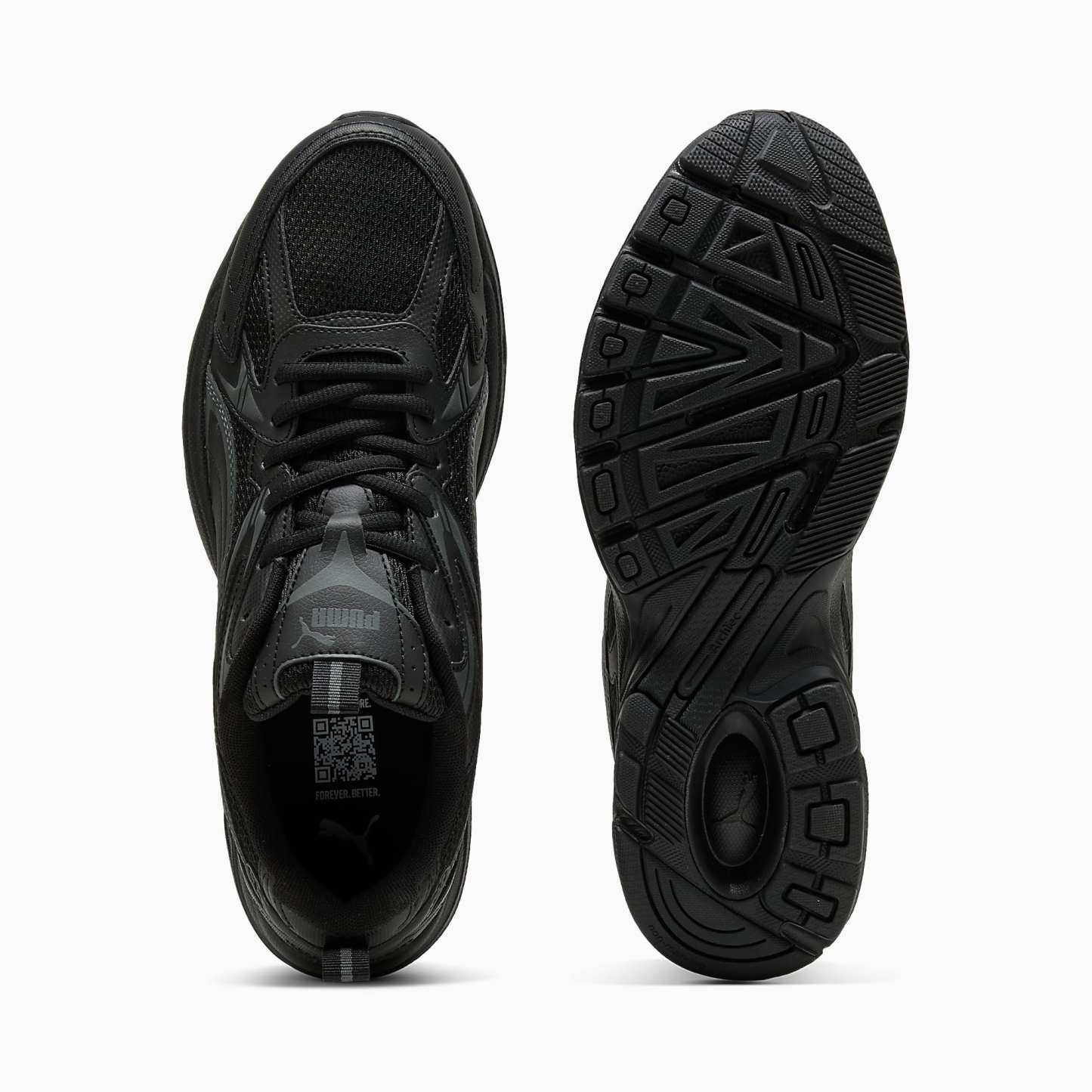MILENIO Tech UNISEX Ayakkabı - PUMA Black-Shadow Gray - 402623_02 - Görsel 4