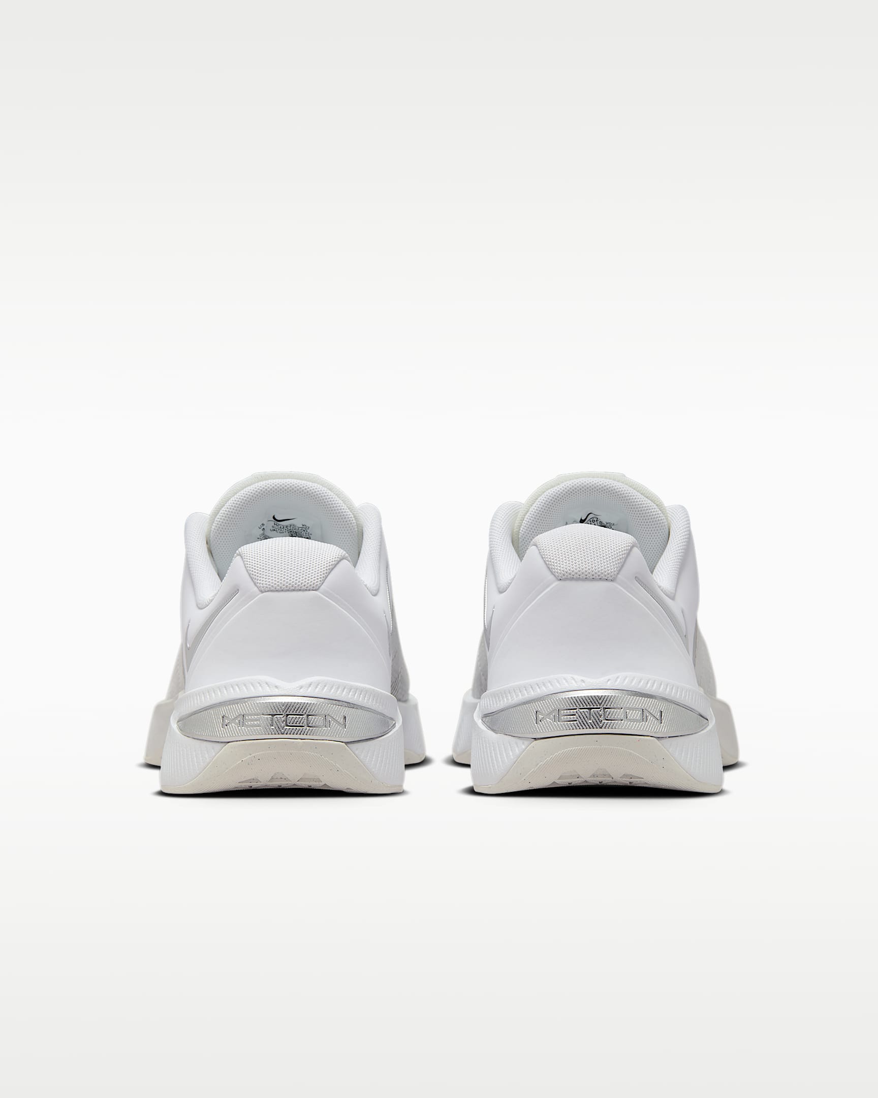 Nike Metcon 10 Kadın Antrenman Ayakkabısı - Beyaz/Platinum Tint/Wolf Grey/Metallic Silver