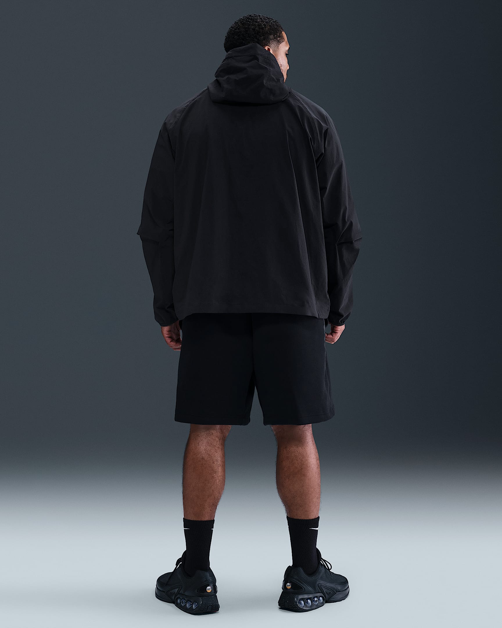 Nike Tech Fleece Erkek Şortu - Siyah/Siyah