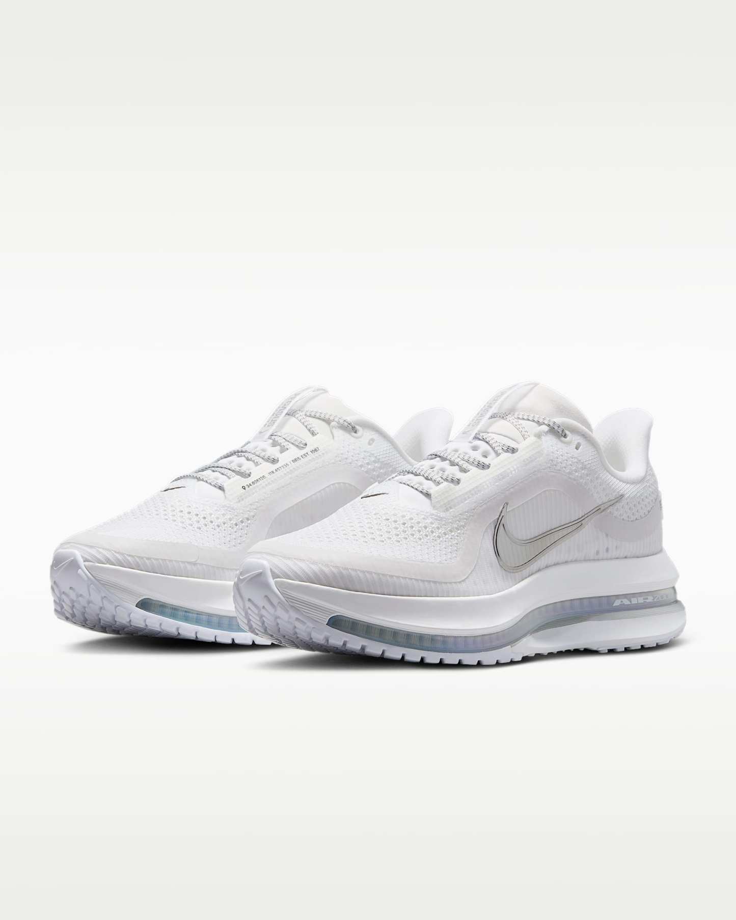 Nike Pegasus Premium Kadın Yol Koşu Ayakkabısı - Beyaz/Metallic Silver/Metallic Silver