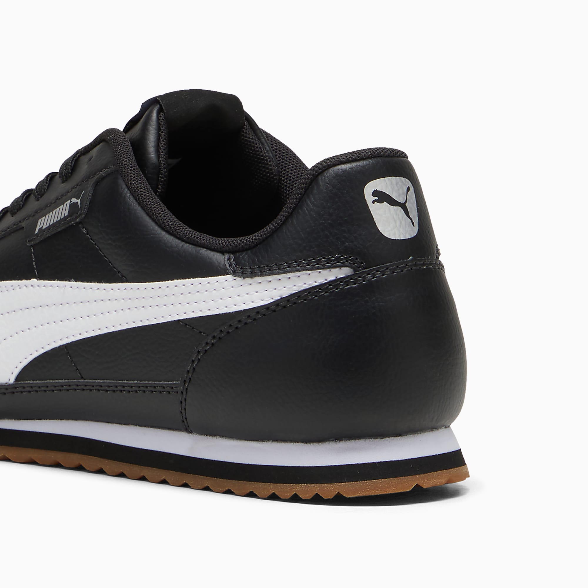 PUMA TURINO II Unisex Spor Ayakkabı - Puma Black-Puma White-Puma Silver - 397452_01 - Görsel 5