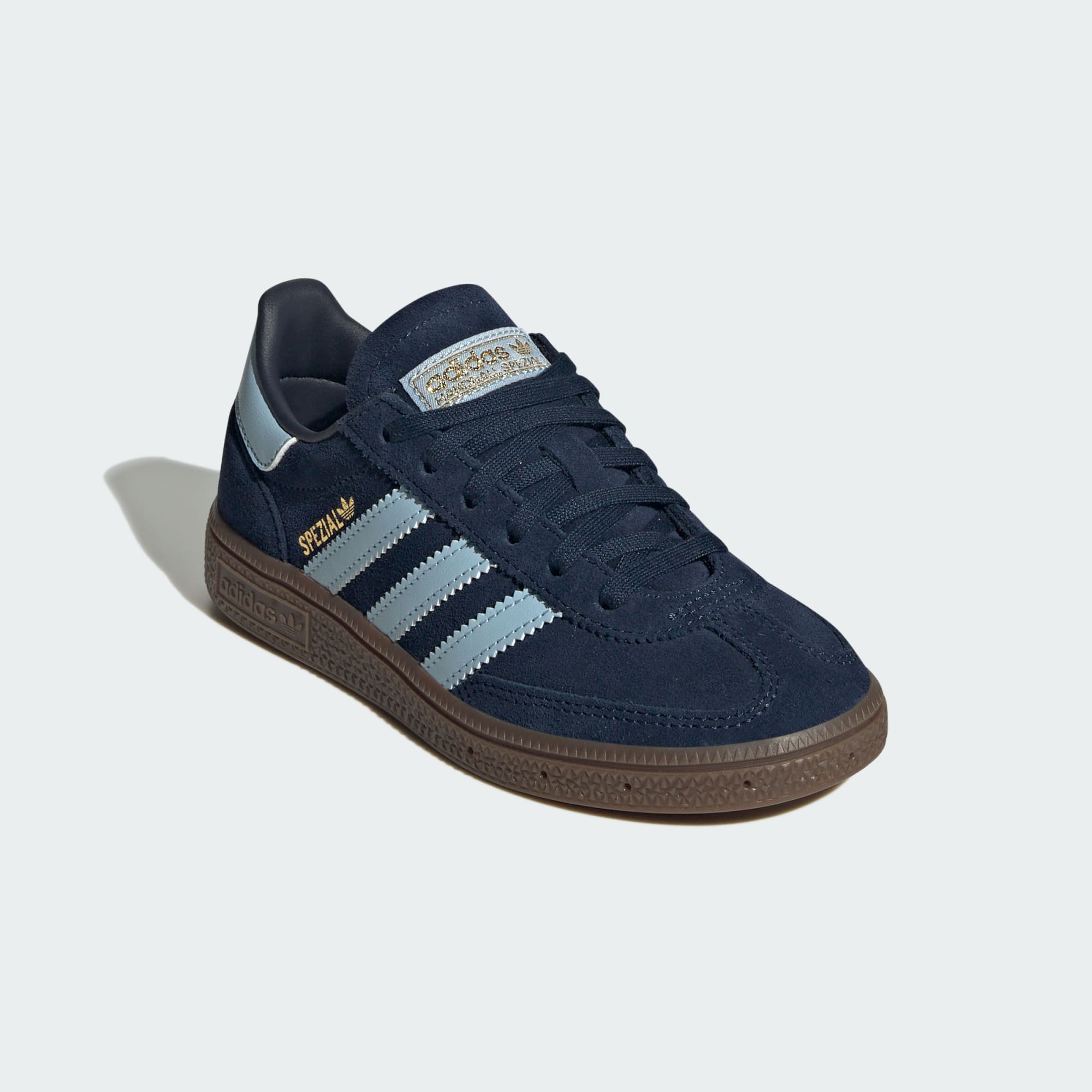 Handball Spezial Kids Ayakkabı - Collegiate Navy / Clear Sky / Gum - JI2895 - Görsel 4
